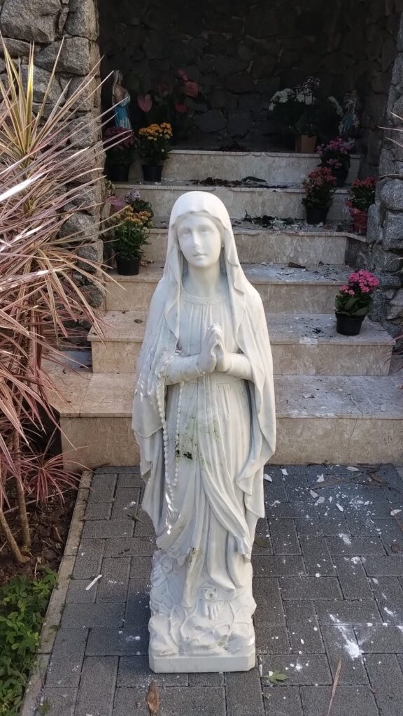 Imagem de Nossa Senhora de Fátima é vandalizada na Vila Leopoldina - Jornal O São Paulo