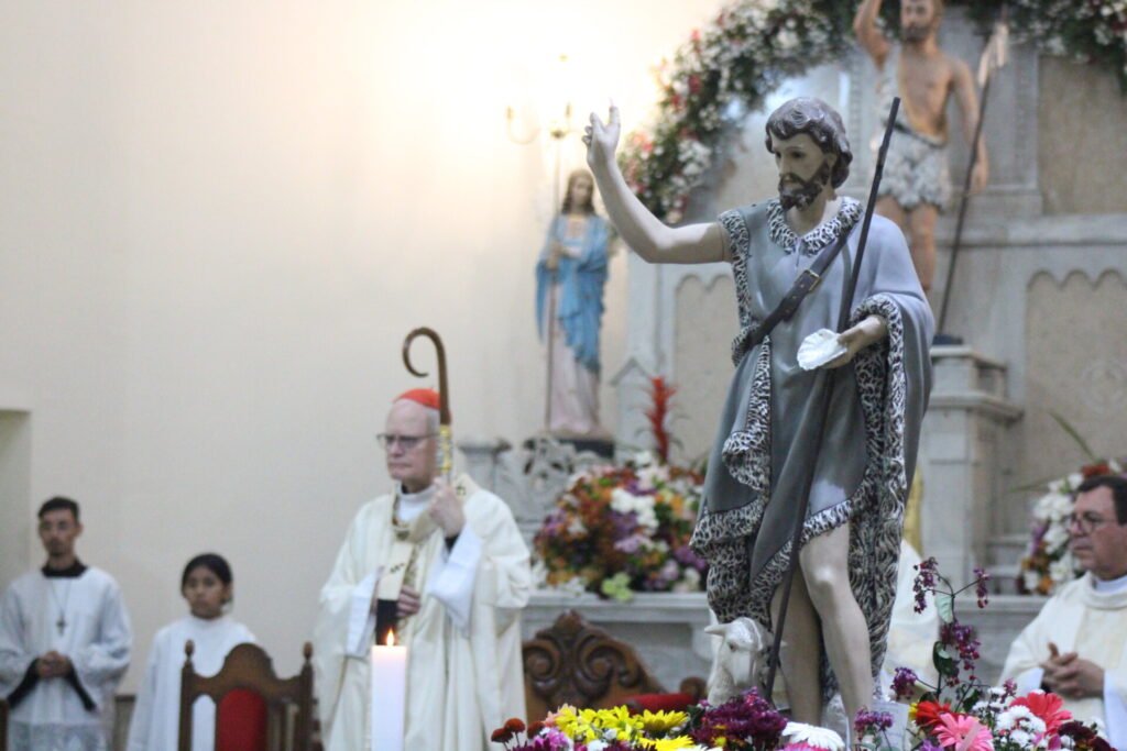 No bairro do Brás, Dom Odilo preside missa na festa de São João Batista - Jornal O São Paulo