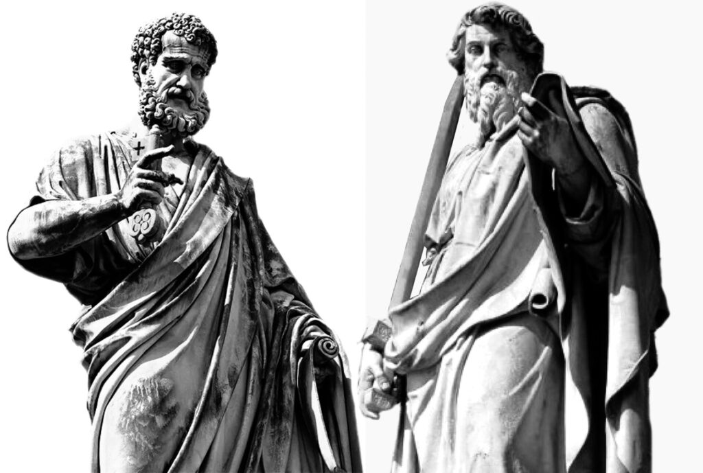 Uma conversa com São Pedro e São Paulo: testemunhas da fé em Cristo mediante a própria vida