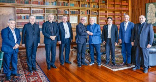 Presidência da CNBB e Núncio fazem visita institucional ao presidente do Brasil - Jornal O São Paulo
