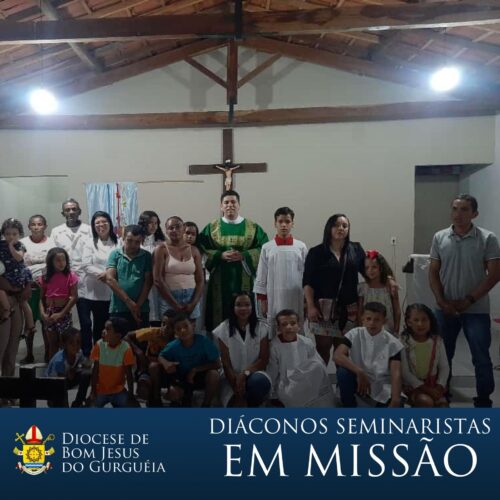 Diácono seminarista Alysson Carvalho conta as vivências da missão em São Sebastião Barros (PI) - Jornal O São Paulo