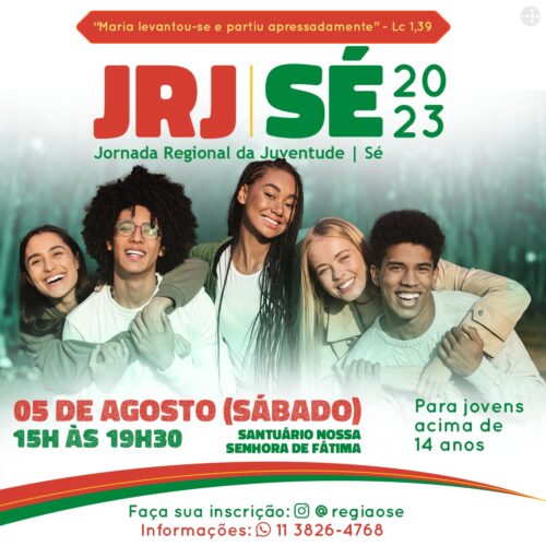 Sé: Lideranças jovens se preparam para a JRJ 2023 - Jornal O São Paulo