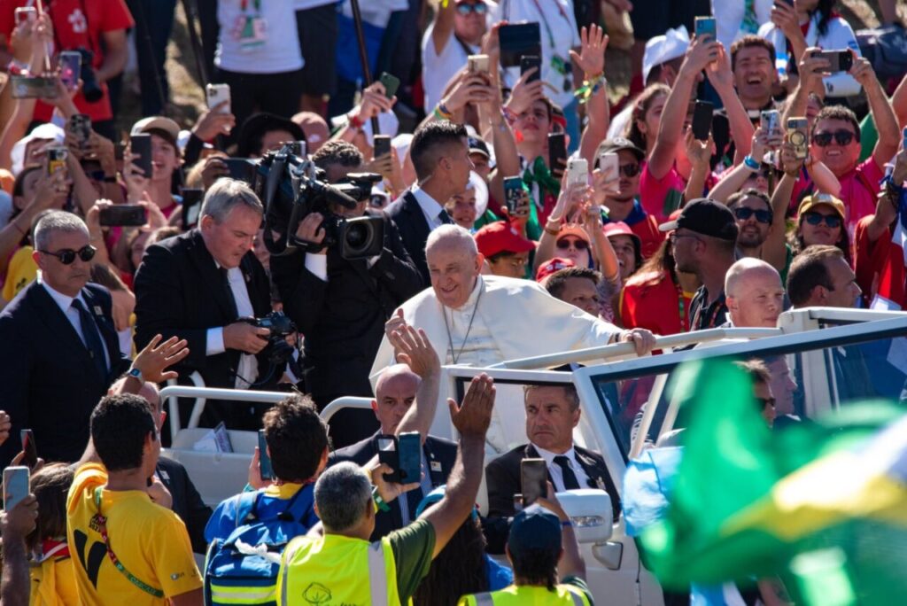 Acolhida do Papa na JMJ: ‘Sejam estes dias ecos vibrantes do chamado amoroso de Deus’ - Jornal O São Paulo