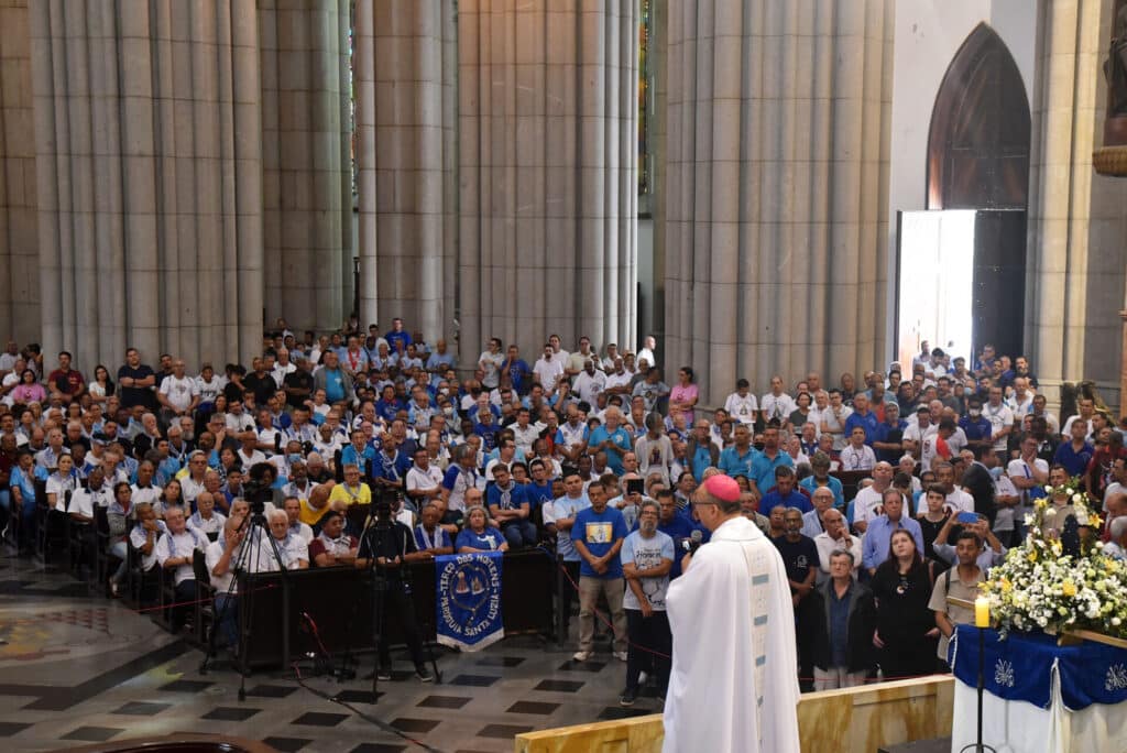Terço do Homens comemora o seu dia nacional com celebração na Praça da Sé - Jornal O São Paulo