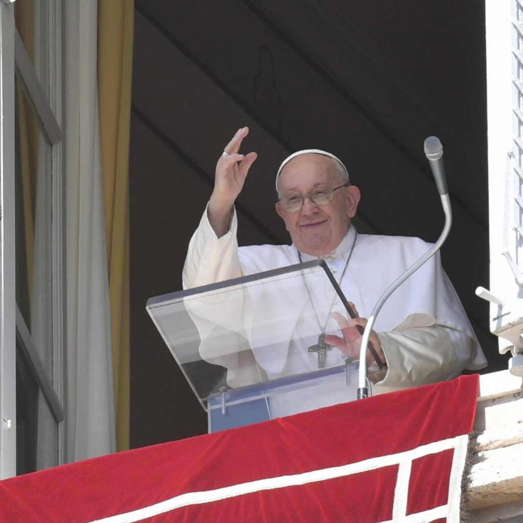 Papa no Angelus: a “moeda” de Deus é seu amor, incondicional e gratuito - Jornal O São Paulo