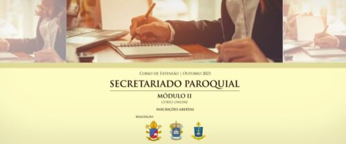 Curso on-line sobre secretariado paroquial tem mais de 700 inscritos - Jornal O São Paulo