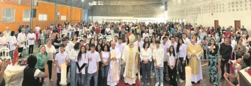 Dom Cícero faz visita pastoral à Paróquia Santa Rosa de Lima - Jornal O São Paulo