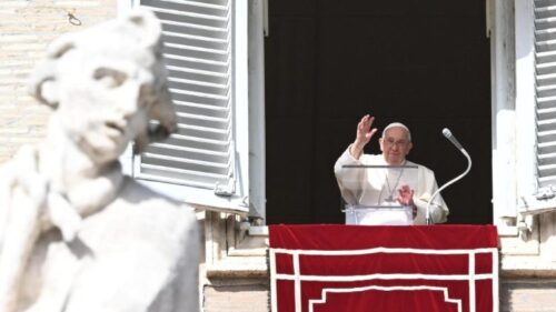 No Angelus, Papa fala sobre coerência de vida e pede cessar-fogo em Gaza - Jornal O São Paulo