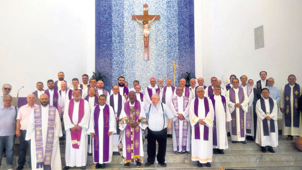 Clero atuante na Região Sé rende graças a Deus por 2023 - Jornal O São Paulo