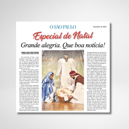Especial de Natal: nasceu para vós o Salvador, Cristo Senhor - Jornal O São Paulo