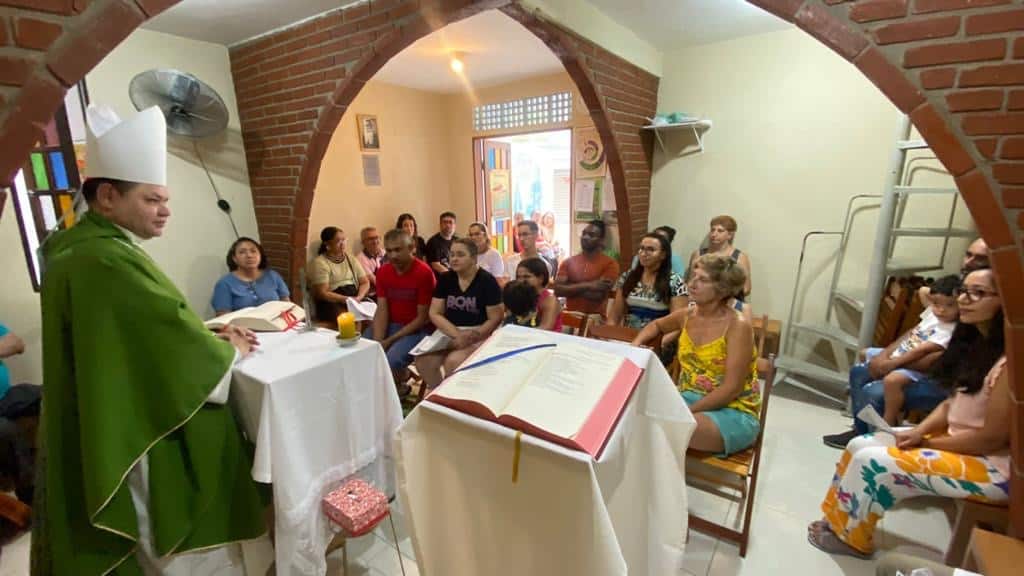 Dom Cícero encontra-se com fiéis na Comunidade Nossa Senhora Aparecida - Jornal O São Paulo