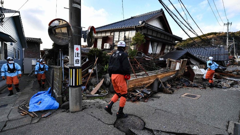 Papa Francisco expressa pesar por mortes após terremoto no Japão - Jornal O São Paulo
