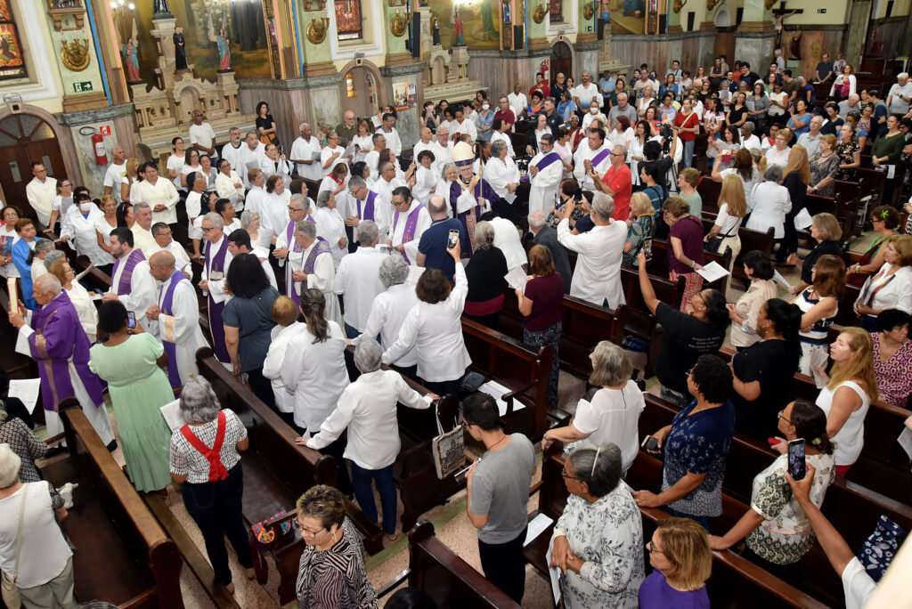 Dom Odilo preside a missa de início das atividades do Vicariato Episcopal para a Pastoral da Saúde e dos Enfermos - Jornal O São Paulo