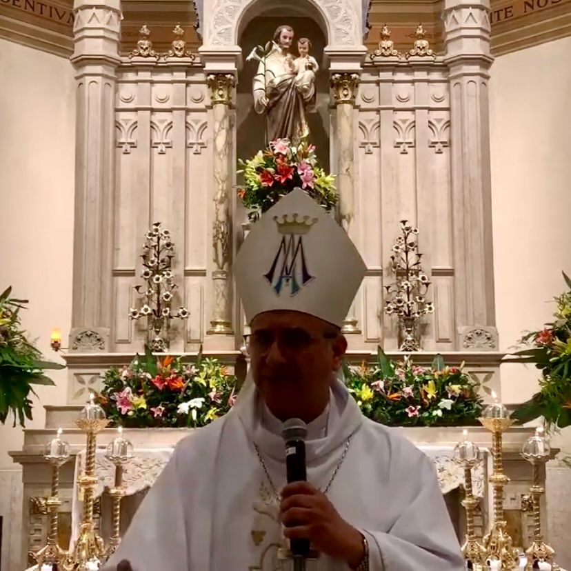 Na Sé, Dom Rogério se reúne com o clero e conduz missa do Domingo de Ramos - Jornal O São Paulo