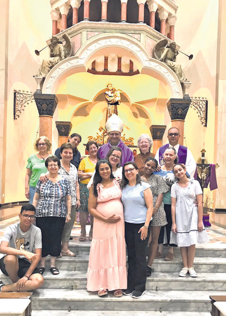 Dom Rogério realiza visita pastoral à Paróquia Santo Antônio - Jornal O São Paulo