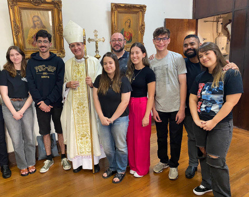 Dom Carlos Lema preside missa na abertura do ano acadêmico da PUC-SP - Jornal O São Paulo