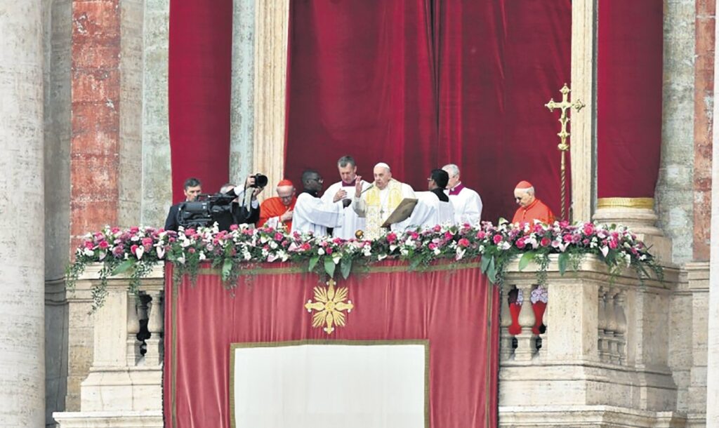 Na ‘Urbi et Orbi’, Francisco pede o fim das guerras e das violações de direitos - Jornal O São Paulo