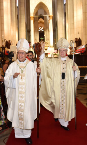 Dom Edilson Silva toma posse do ofício de Bispo Auxiliar da Arquidiocese - Jornal O São Paulo