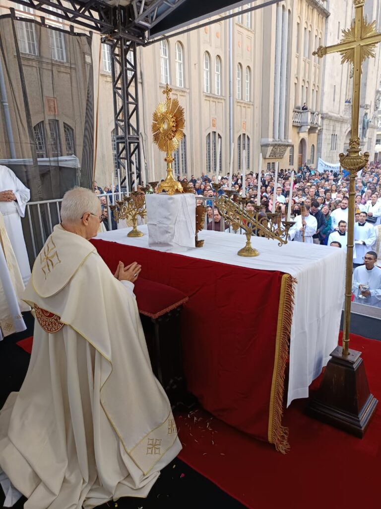 Dom Odilo: ‘Que possamos, pela Eucaristia, testemunhar que o Reino de Deus está no meio de nós’ - Jornal O São Paulo