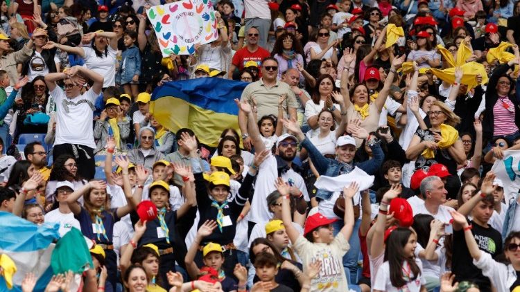 Papa: ‘Queridas crianças, vamos em frente e tenhamos alegria’ - Jornal O São Paulo