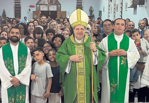 Dom Ângelo faz visita pastoral à Paróquia Santo Afonso Maria de Ligório - Jornal O São Paulo