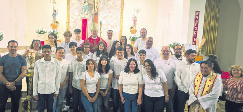 Dom Jorge Pierozan crisma jovens e adultos em paróquias de Santana - Jornal O São Paulo