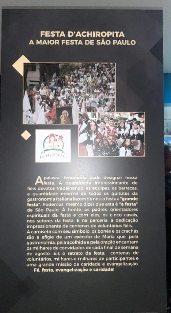 Bairro do Bixiga é destaque em exposição no Memorial Achiropita Orione - Jornal O São Paulo