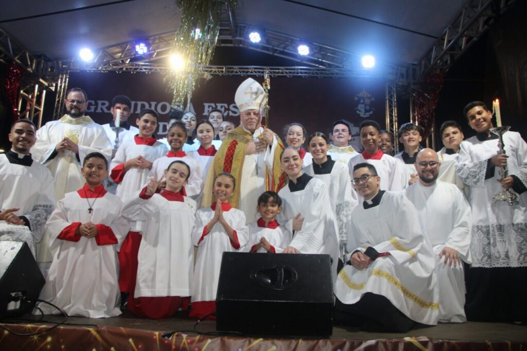 Dom Jorge Pierozan preside missa na festa de São Joaquim e Sant´Ana - Jornal O São Paulo
