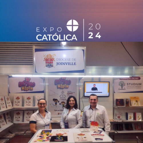 ExpoCatólica: Diocese de Joinville apresenta cursos EAD e materiais do Dízimo Mirim - Jornal O São Paulo
