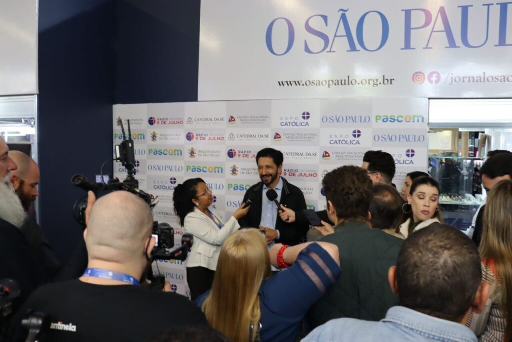‘A ExpoCatólica está cada vez maior e melhor’, diz o prefeito Ricardo Nunes - Jornal O São Paulo