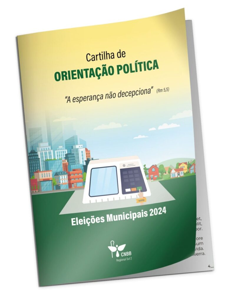Cartilha de Orientação Política traz a perspectiva cristã às eleições 2024 - Jornal O São Paulo