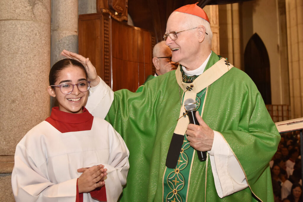 Dom Odilo aos coroinhas: ‘Vocês têm a alegria de servir ao mistério da Eucaristia’ - Jornal O São Paulo