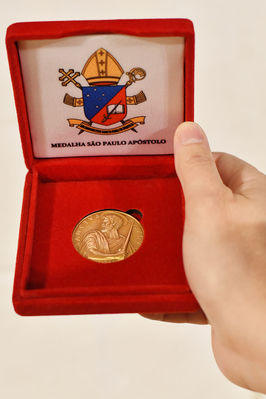 Está aberto o período de inscrições para a Medalha São Paulo Apóstolo 2025