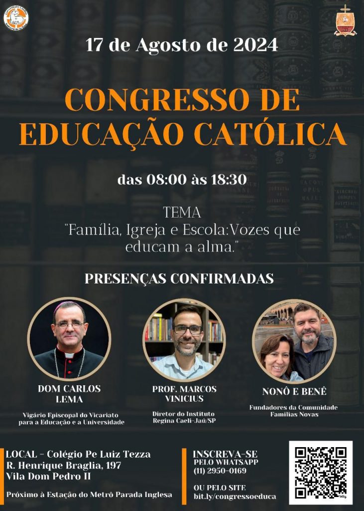 Evento em SP abordará os benefícios da parceria entre a família, a escola e a Igreja - Jornal O São Paulo