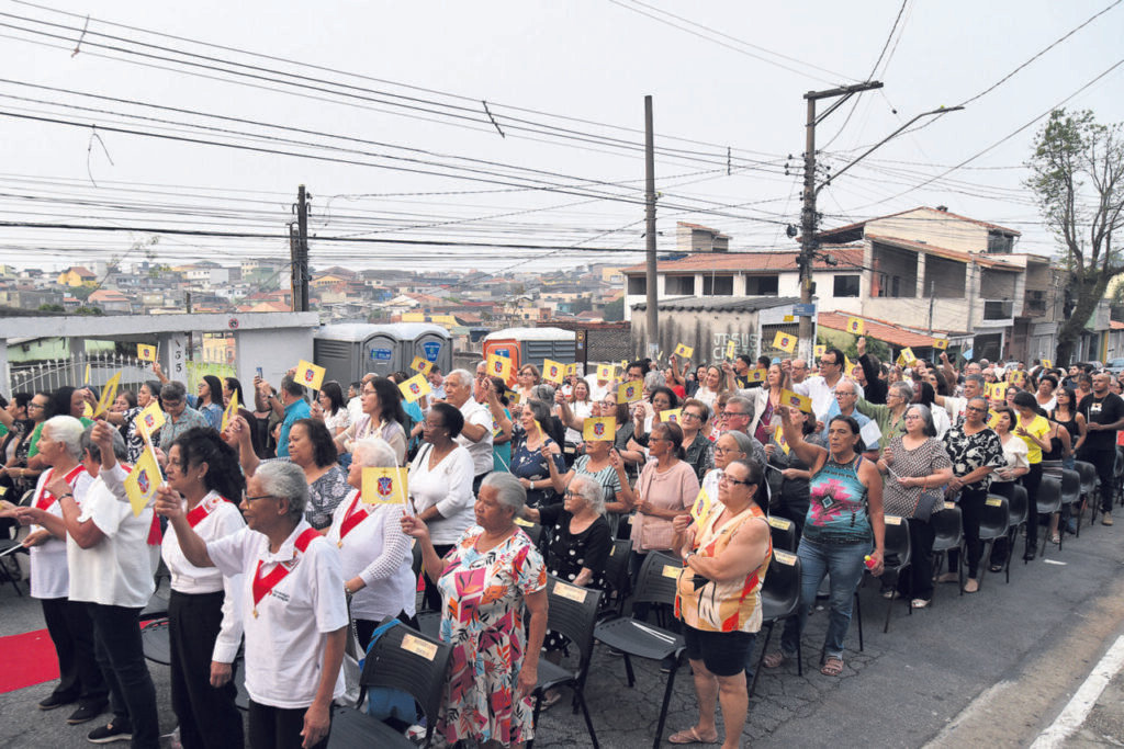 Cardeal Scherer institui a Paróquia São Gaspar Bertoni - Jornal O São Paulo