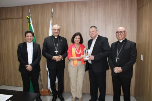 Presidência da CNBB tem audiência com a ministra da Saúde - Jornal O São Paulo