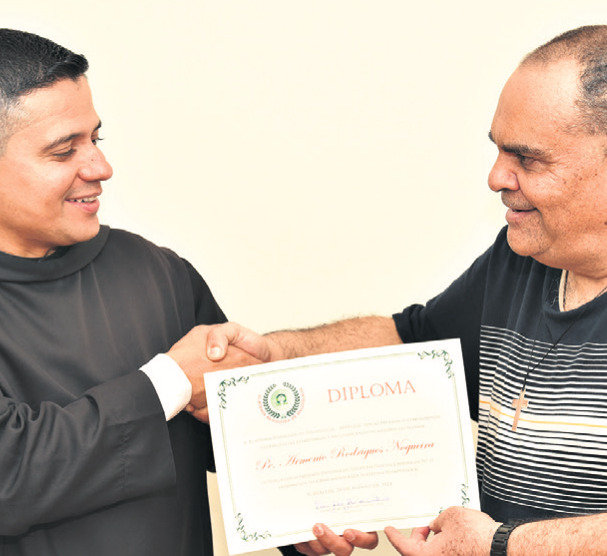 Padre Armênio Nogueira toma posse na Academia Brasileira de Hagiologia - Jornal O São Paulo