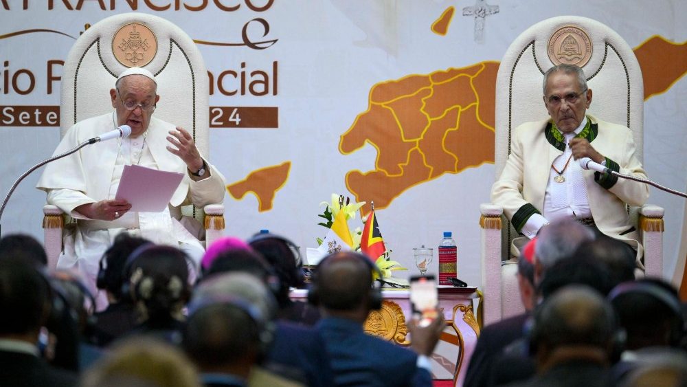 Papa no Timor-Leste: Depois de dias sombrios de vossa história, ‘despontou uma aurora de paz e liberdade’ - Jornal O São Paulo