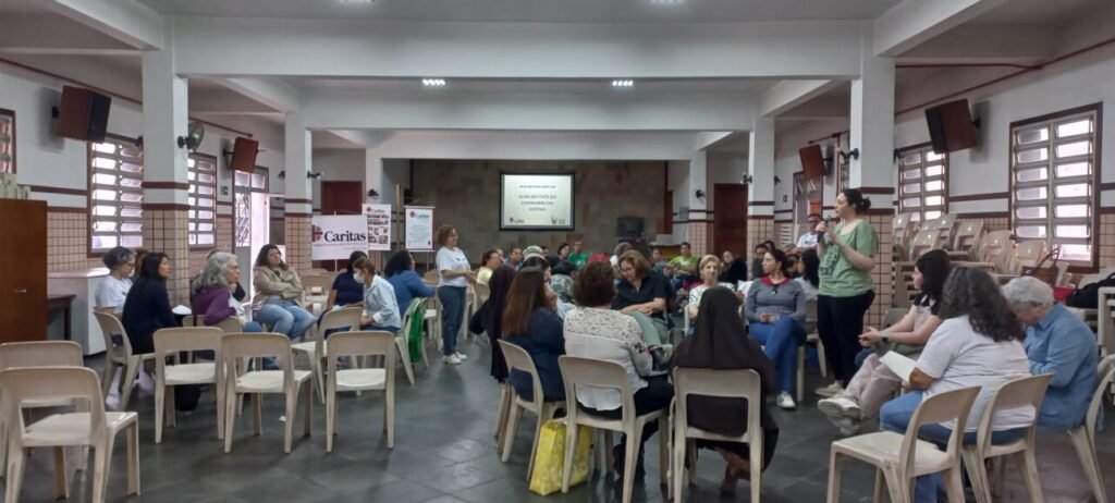 Lapa: Núcleo regional da Caritas Arquidiocesana de São Paulo promove formação sobre o VIII Dia Mundial dos Pobres