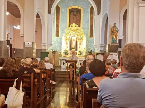 Na Paróquia São Pedro Apóstolo, Dom Odilo fala sobre a missão da Igreja e visita enfermos e estudantes - Jornal O São Paulo