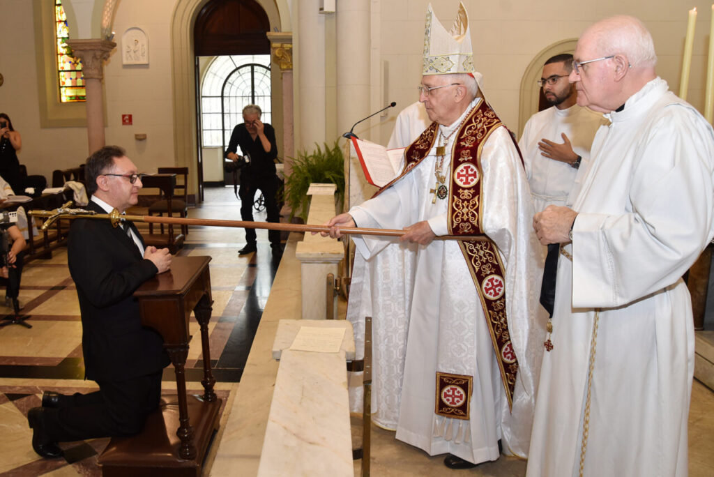 Ordem do Santo Sepulcro de Jerusalém acolhe novos membros em São Paulo