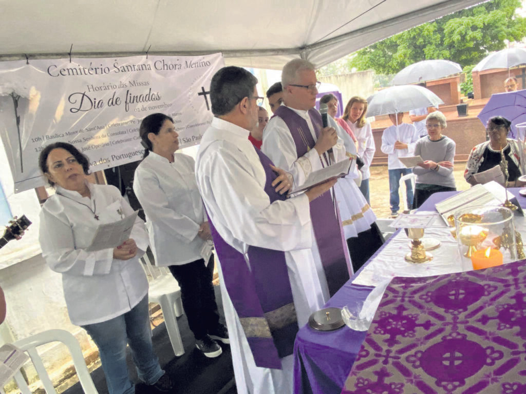 Dom Odilo preside missa no Cemitério Parque dos Pinheiros - Jornal O São Paulo