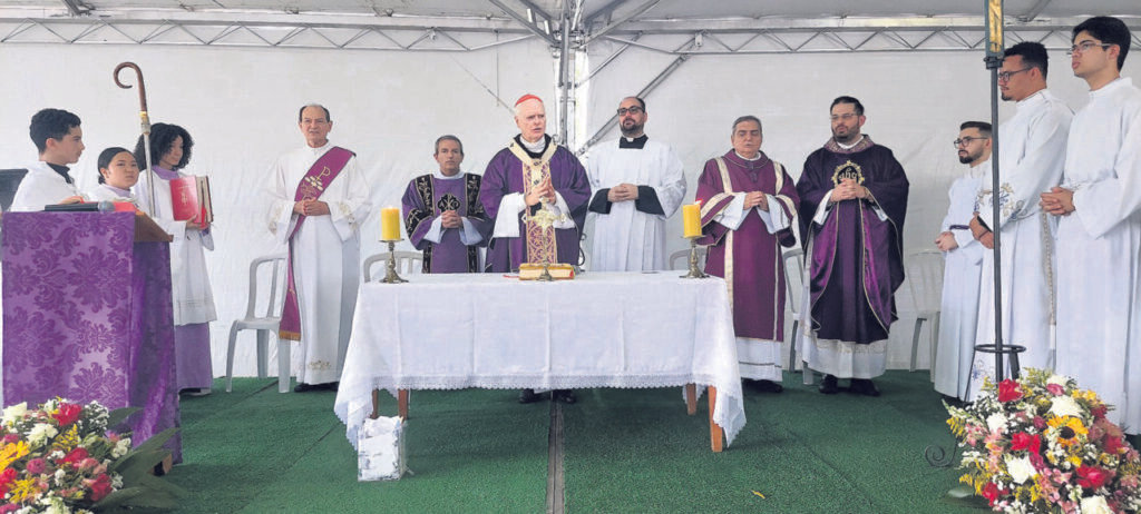 Dom Odilo preside missa no Cemitério Parque dos Pinheiros - Jornal O São Paulo