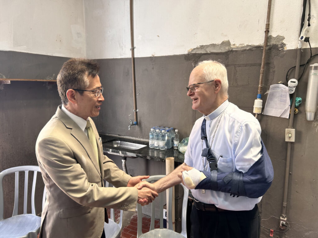 Dom Odilo e representante do Escritório Econômico e Cultural de Taipei visitam obras do Projeto Nova Guadalupe da Missão Belém - Jornal O São Paulo