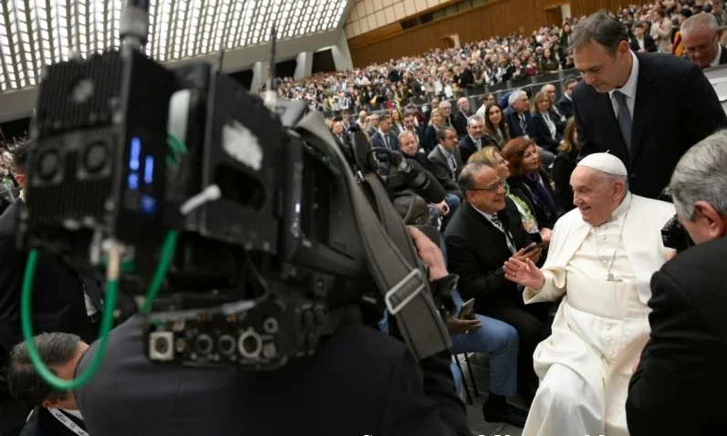 Esperanças e desafios do mundo da comunicação marcam o início das peregrinações do Jubileu - Jornal O São Paulo