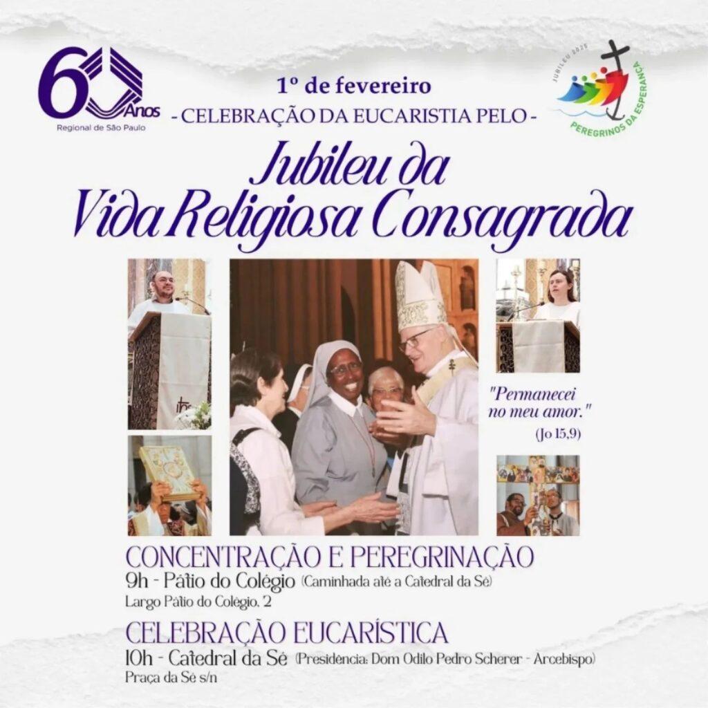 Em carta aos regionais, SAV/PV convida Igreja no Brasil a celebrar o Dia Mundial da Vida Consagrada, 2 de fevereiro - Jornal O São Paulo