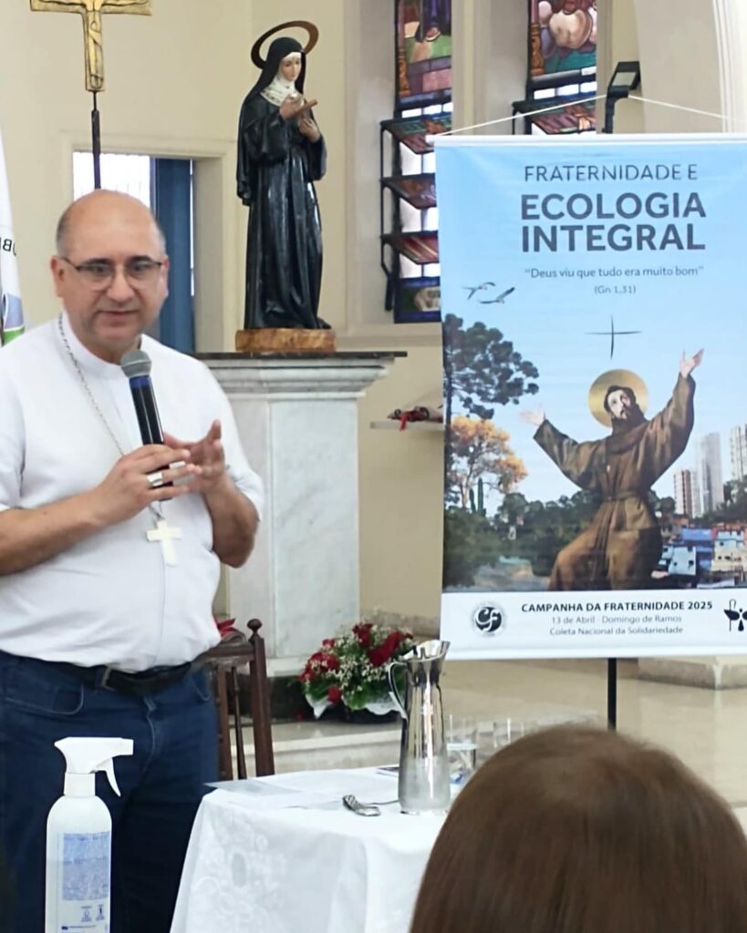 Dom Rogério das Neves profere palestra sobre a Campanha da Fraternidade 2025 - Jornal O São Paulo