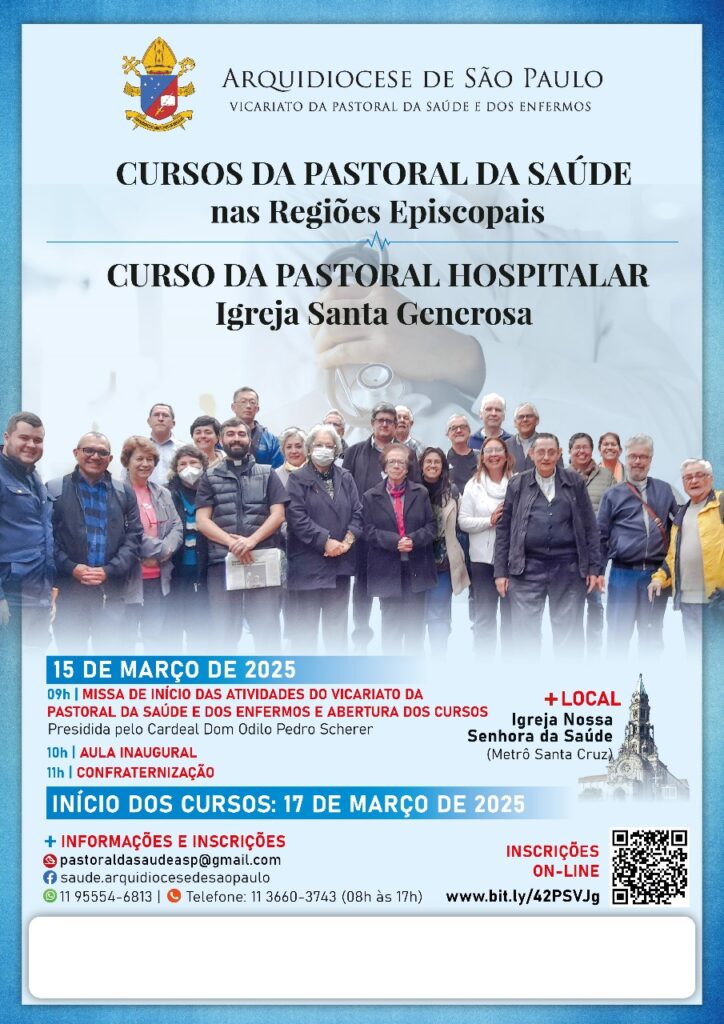 Dom Odilo presidirá a missa de abertura dos cursos da Pastoral da Saúde e dos Enfermos - Jornal O São Paulo
