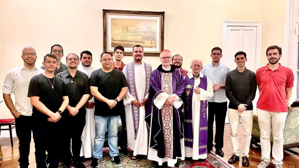 Cardeal Scherer visita as casas formativas do Seminário Imaculada Conceição - Jornal O São Paulo