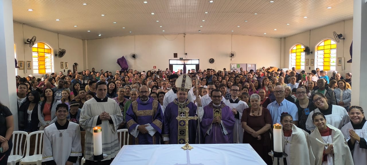 Dom Cícero realiza visita pastoral à Paróquia Santo André Apóstolo - Jornal O São Paulo